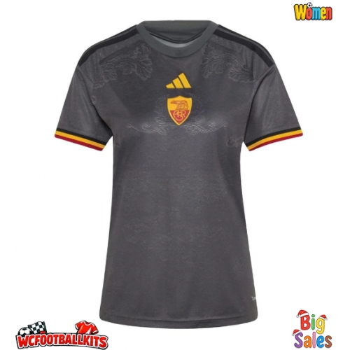 AS Roma Rodrigo Mora #86 Replica Third Stadium Shirt for Women 2026-27 Short Sleeve